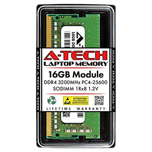 【ポイント10倍】 Non PC4-25600 3200MHz DDR4 - 2-in-1 3310 Latitude Dell for RAM Memory 16GB A-Tech ECC M Upgrade Notebook & Laptop Single - 1.2V 1Rx8 SO-DIMM メモリー