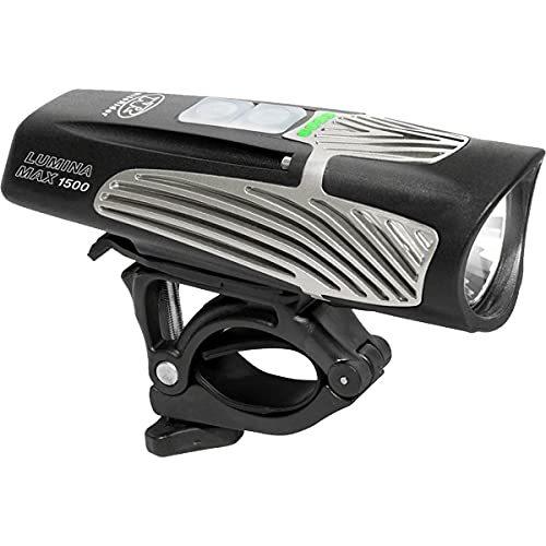 高品質の人気 Lumina NiteRider Max Safety並行輸 Cycling Install to Easy Light LED Front Light Bike Commuter Road MTB Rechargeable Headlight Lumen 1500 ヘッドライト、ヘッドランプ