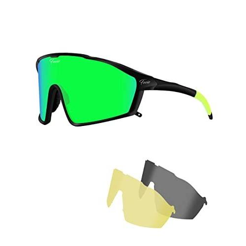 Feoie Cycling Glasses Polarized Sports Sunglasses Women Men MTB Mountain Bike Riding Bicycle 