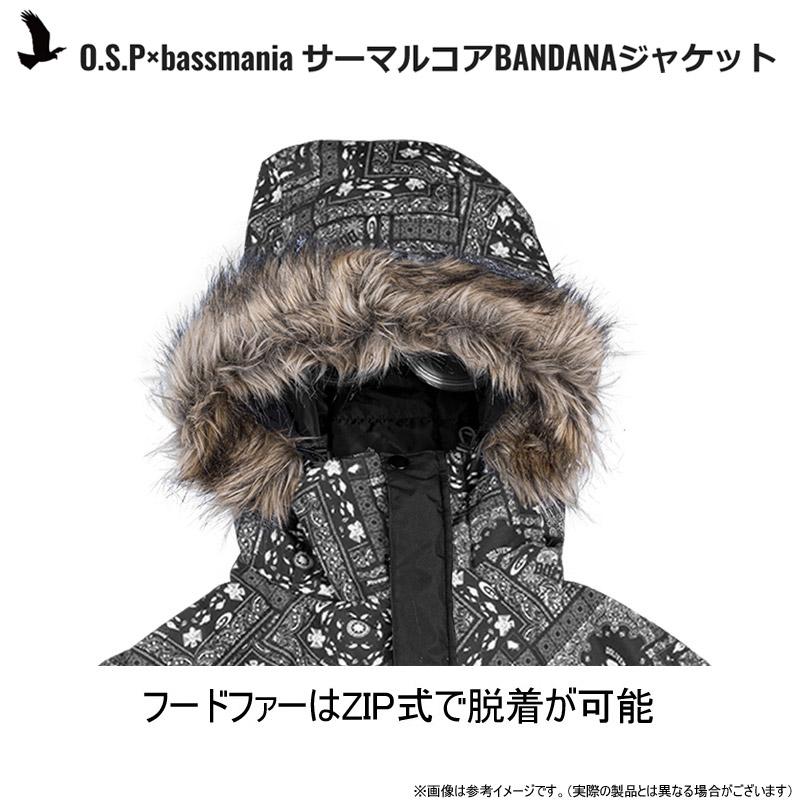 BASSMANIA バスマニア フィッシングジャケット フード付き O.S.P×bassmania サーマルコアジャケット | O.S.P,Inc. | ルアー