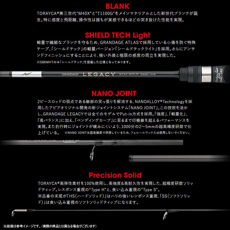 APIA ○【送料無料】アピア GRANDAGE グランデージ レガシー リドラー