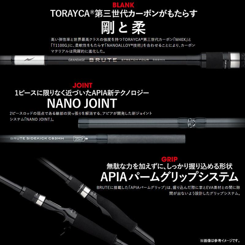 APIA ○アピア GRANDAGE グランデージ ブルート アマデウス S72ML-SS