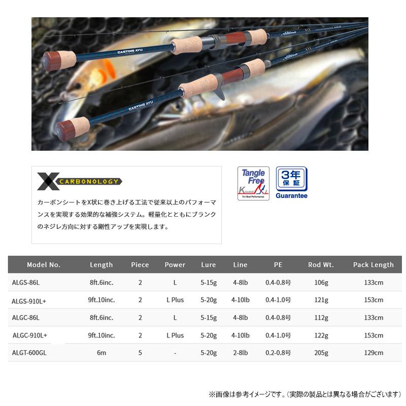 アングラーズリパブリック ○パームス アルティバ ALGC-910L＋