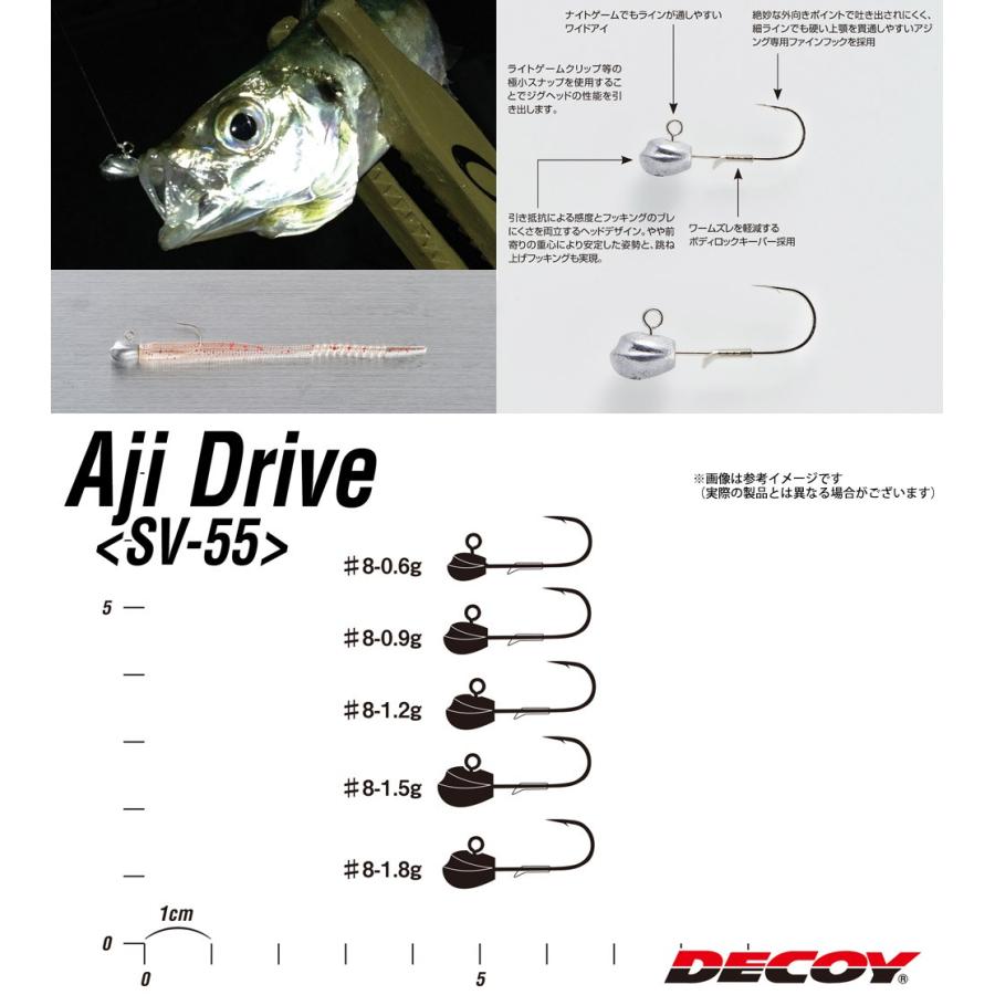 デコイ アジドライブ Sv 55 8 メール便配送可 まとめ送料割 バスメイトインフィニティソルト店 通販 Yahoo ショッピング