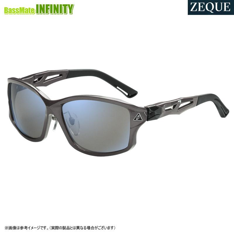 Zeque（ゼクー） F-1930 ステルス ガンメタル トゥルービュースポーツ/ブルーミラー ○ゼクー Zeque ステルス F-1930 ガンメタル(トゥルービュースポーツ