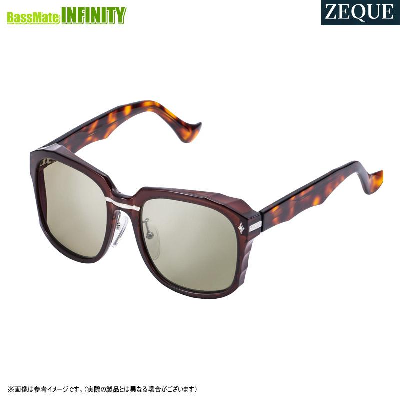 ●ゼクー Zeque　リンクス F-2102 ブラウン/ブラウンデミ(トゥルービュースポーツ/シルバーミラー) ○ゼクー Zeque リンクス F-2102 ブラウン/ブラウンデミ(トゥルー