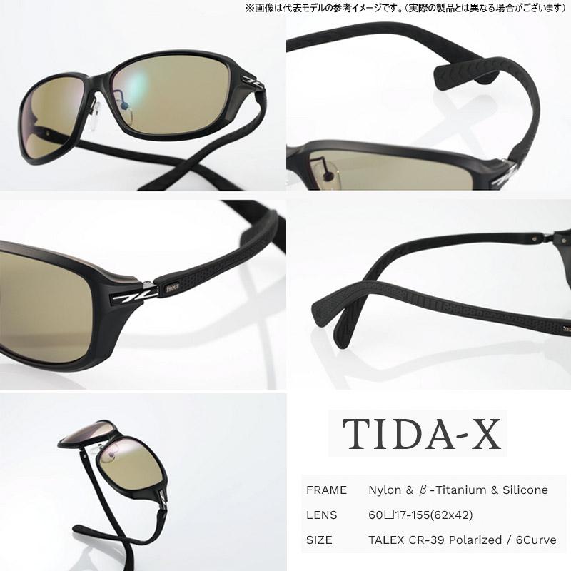 ○ゼクー Zeque ティーダ X F-2305 チャコール/ブラック(ラスター