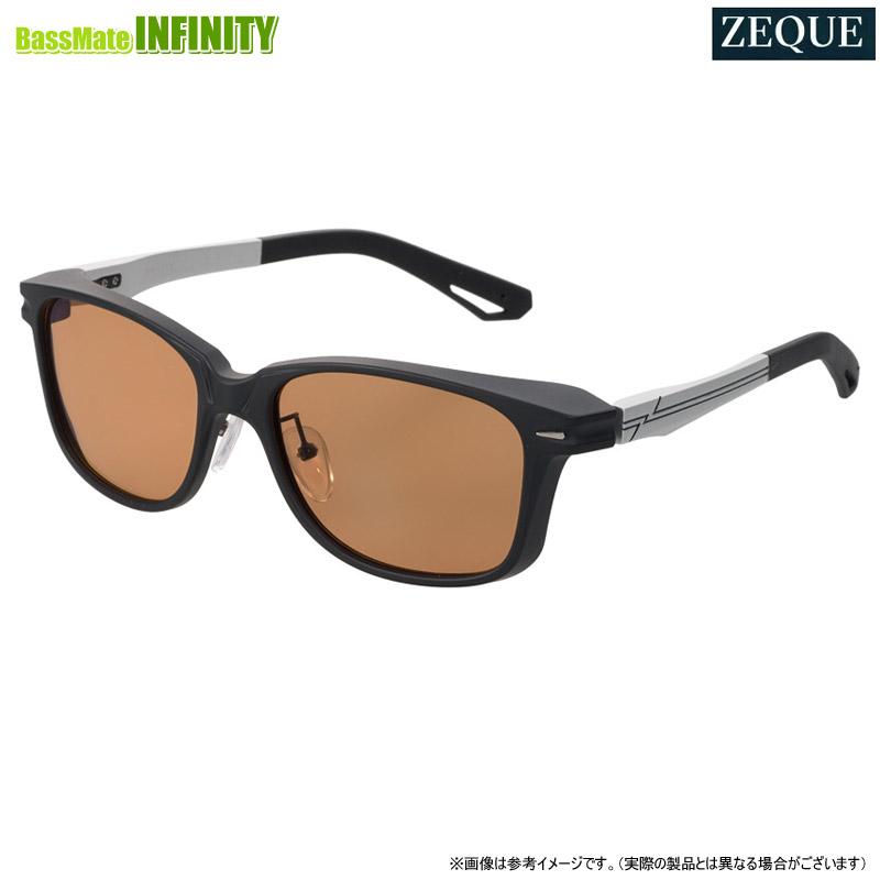 ○ゼクー Zeque シェリー F-2283 マットブラック/シルバー(ラスター