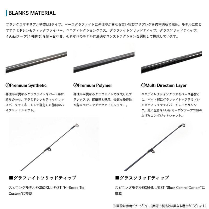 ○グラスルーツ エンゲージ ナイヴス EKS64L (スピニングモデル