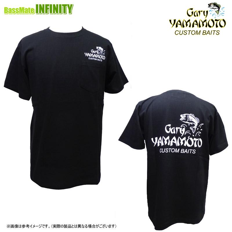Gary YAMAMOTO（ゲーリーヤマモト） GYポケットTシャツ (ブラック