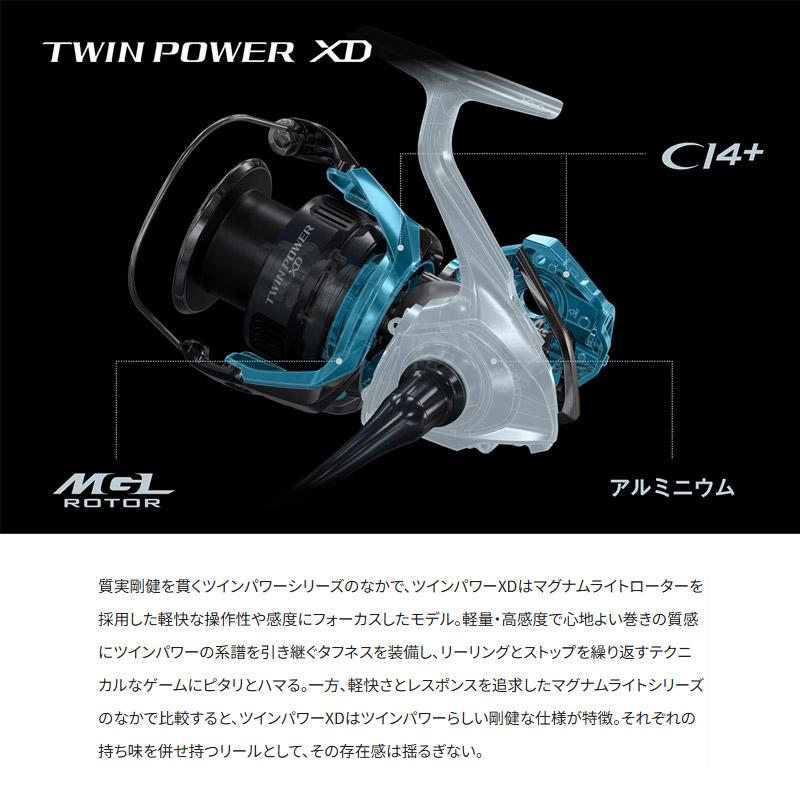 シマノ（SHIMANO） ○シマノ 25 ツインパワー XD 4000XG（047922