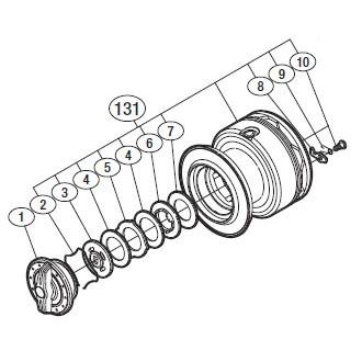 シマノ（SHIMANO） ○シマノ 13バイオマスターSW 5000XG(031594)用