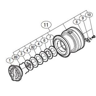 シマノ 12アルテグラ 2500 用 純正標準スプール パーツ品番105 キャンセル及び返品不可商品 まとめ送料割 バスメイトインフィニティソルト店 通販 Yahoo ショッピング