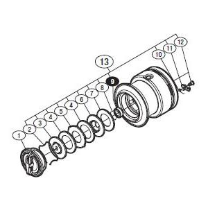 12エクスセンスCI4+ 4000S (JAN4969363 030061) シマノ(SHIMANO) エクスセンスCI4+ 4000S 030061｜アウトドア用品