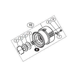 ●シマノ　15 ツインパワー 2500HGS (033680)用 純正標準スプール (パーツ品番1089N)　【キャンセル及び返品不可商品】 【まとめ送料割】