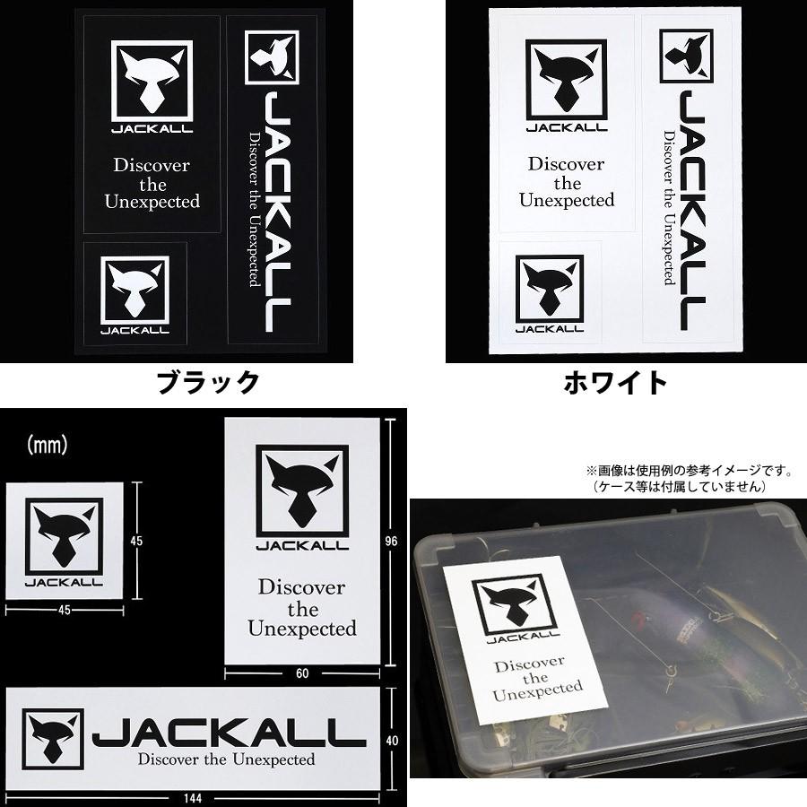 JACKALL（ジャッカル） ○ジャッカル ロゴステッカー 【メール便配送可