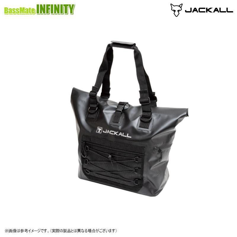 ジャッカル タックルバッグ ウォータープルーフトートバッグ ブラック M JACKALL（ジャッカル） ウォータープルーフトートバッグ M (ブラック