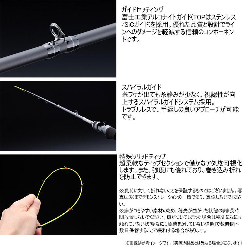 JACKALL（ジャッカル） ゲキダキシャフト RB GDRB-C510MH (ベイト