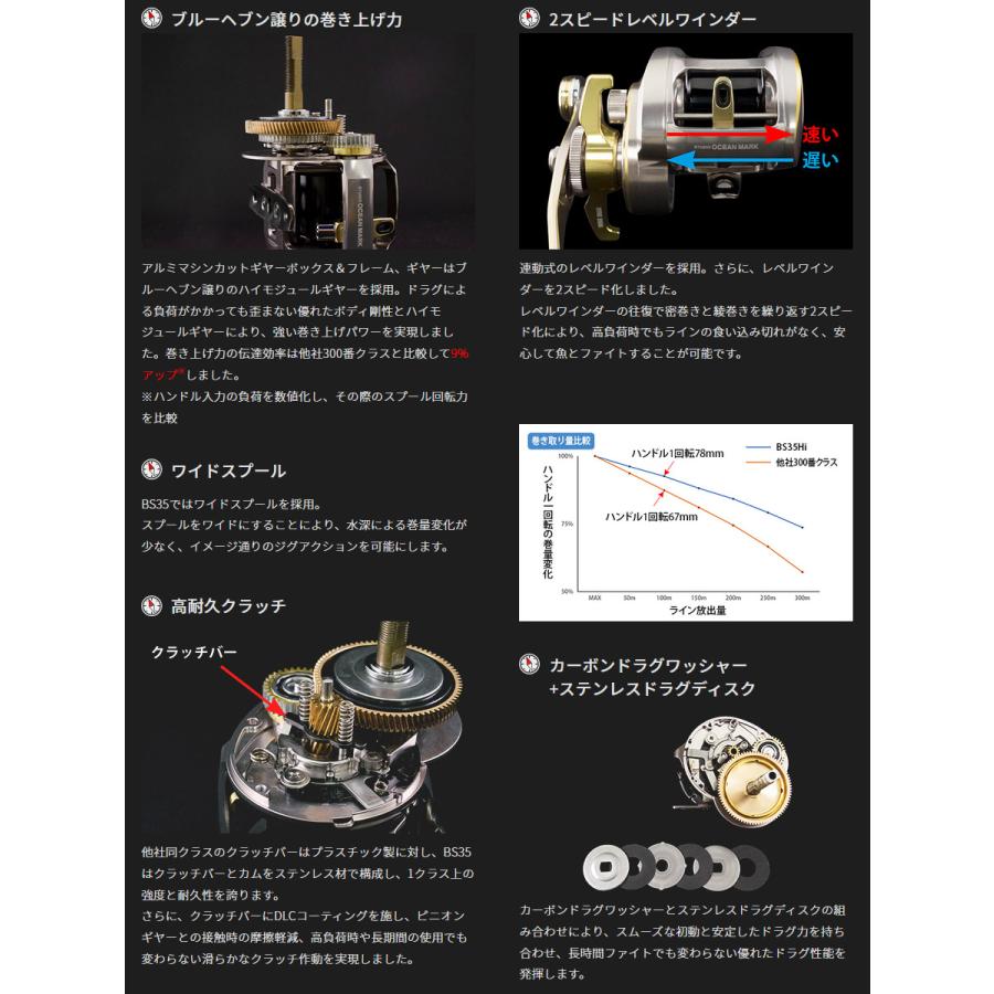 ○スタジオオーシャンマーク ブルーサファリ BLUE SAFARI 35Hi/R-D/G