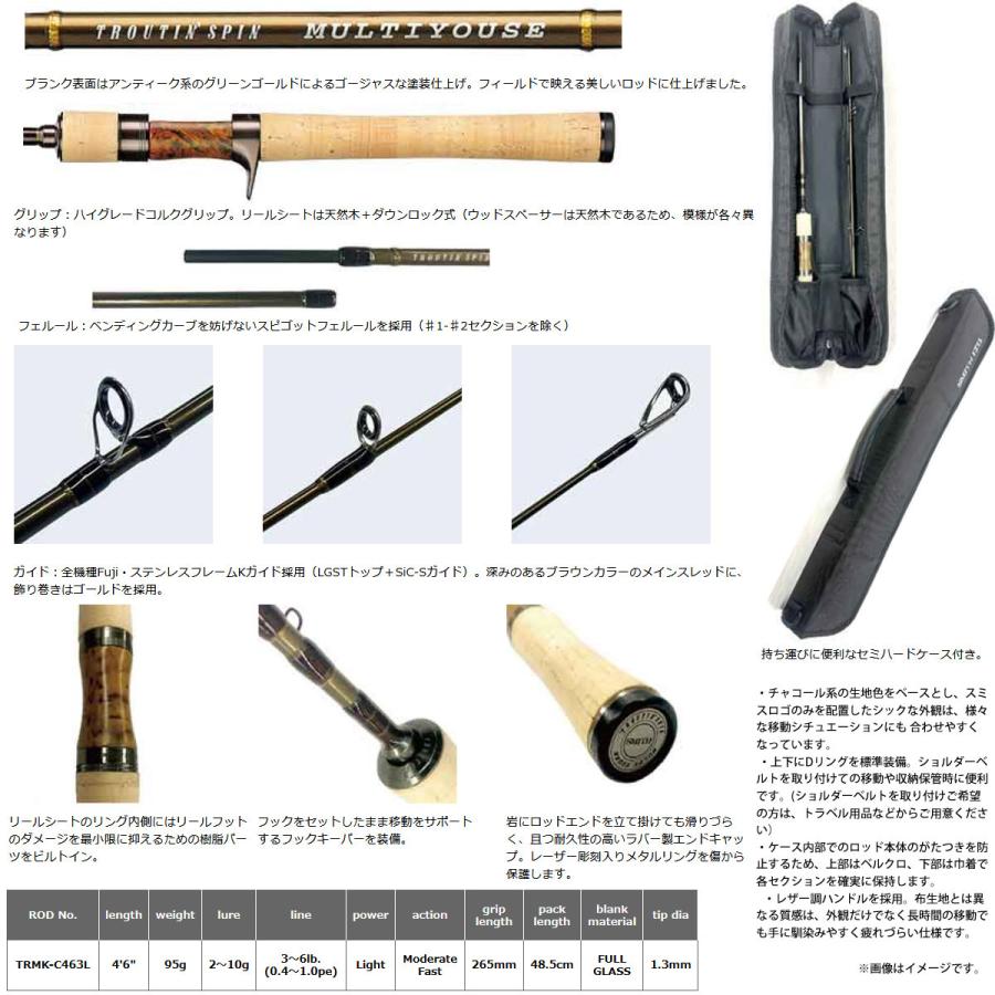 SMITH（スミス） ○スミス トラウティンスピン マルチュース TRMK