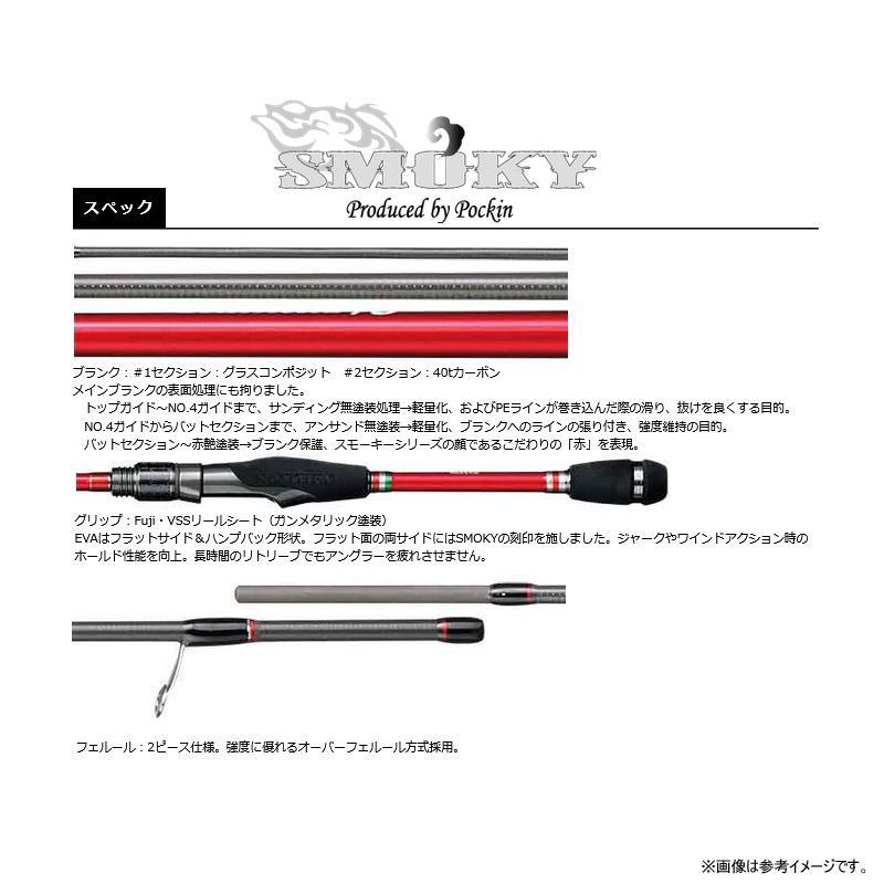 SMITH（スミス） ○スミス スモーキー ラミアス SRM-S75 (スピニング