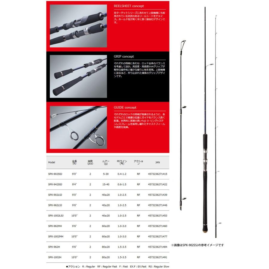 【ショアジギング入門セット】●メジャークラフト ソルパラ SPX-962MH ショアジギング+ダイワ 20 NEW レブロス LT4000-CH|infinity-sw|02