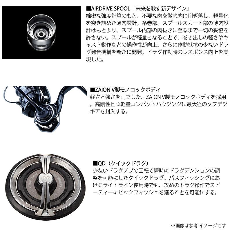 【バス釣り(スピニングモデル)入門セット】●ダイワ　タトゥーラ XT 642ULXS-ST （スピニングモデル）＋ダイワ　23 タトゥーラ LT2500S-XH-QD_4