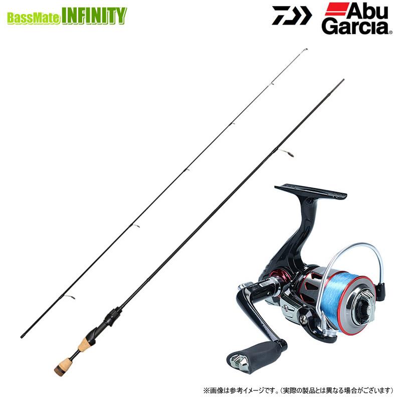 【ナイロン4lb(100m)糸付き】【エリアトラウト(管理釣り場)入門セット】●アブガルシア Abu　マスビート4 MBES-632UL＋スポーツライン MS V-MAX 2004DX | MassBeat