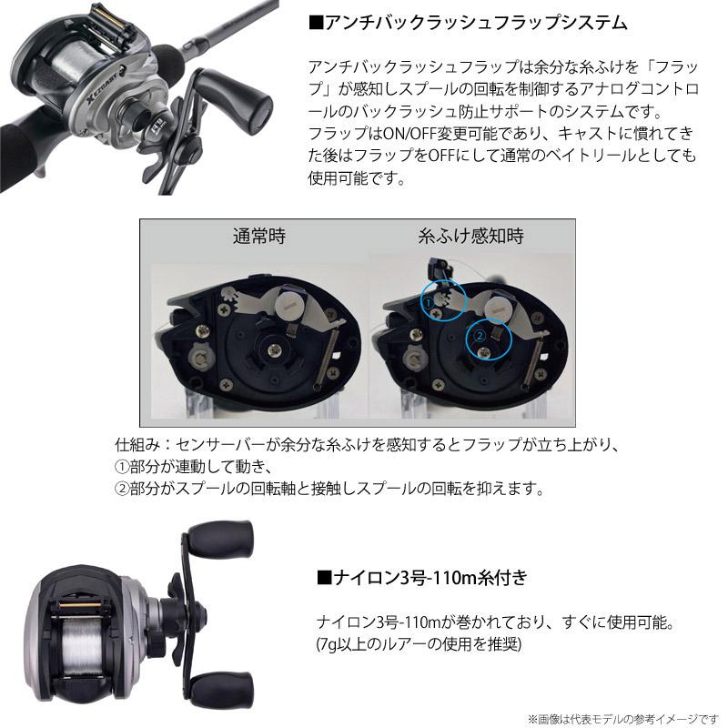 【ナイロン3号(110m)糸付き】【ルアー釣り入門セット】●アブガルシア ズームサファリ ZMSC-565L(5ピース)＋MAX X EZCAST 【まとめ送料割】の画像
