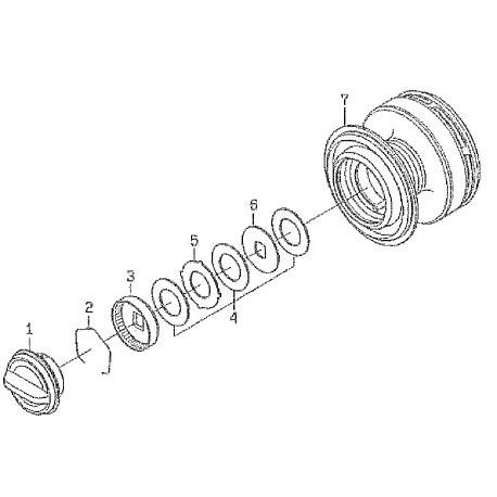 DAIWA ダイワ Catalina キャタリナ 5000H スプール 12キャタリナ5000H 純正スプール | イシグロ公式