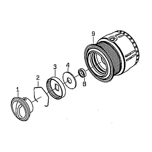 ●ダイワ　14プレッソ1025(4960652992640)用 純正標準スプール (部品コード128868)　【キャンセル及び返品不可商品】 DAIWA（ダイワ） ○ダイワ 14プレッソ1025(4960652992640)用 純正標準