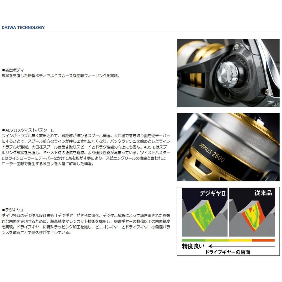 DAIWA（ダイワ） ○ダイワ 16 ジョイナス 3000 (ナイロン4号150M付き