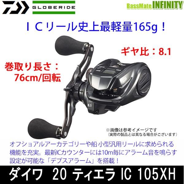 ダイワ 20 ティエラ IC 105XH 右ハンドル 【再入荷】 ダイワ 20 ティエラ IC 105XH 右ハンドル 【再入荷】