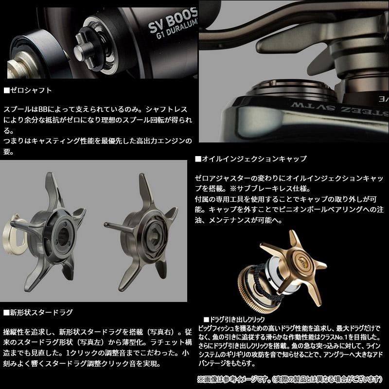 DAIWA（ダイワ） ○ダイワ 24 スティーズ SV TW 100L （左ハンドル