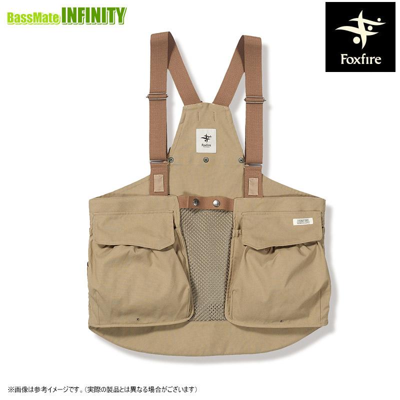 Foxfire フィッシングベスト バーサタイルタックルベスト  フリー  010 カーキ Foxfire（フォックスファイヤー） ○フォックスファイヤー