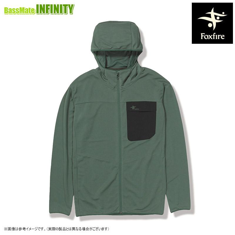 ●フォックスファイヤー　SCプリモフーディ (アッシュグリーン) 【メール便配送可】 Foxfire（フォックスファイヤー） ○フォックスファイヤー SCプリモ