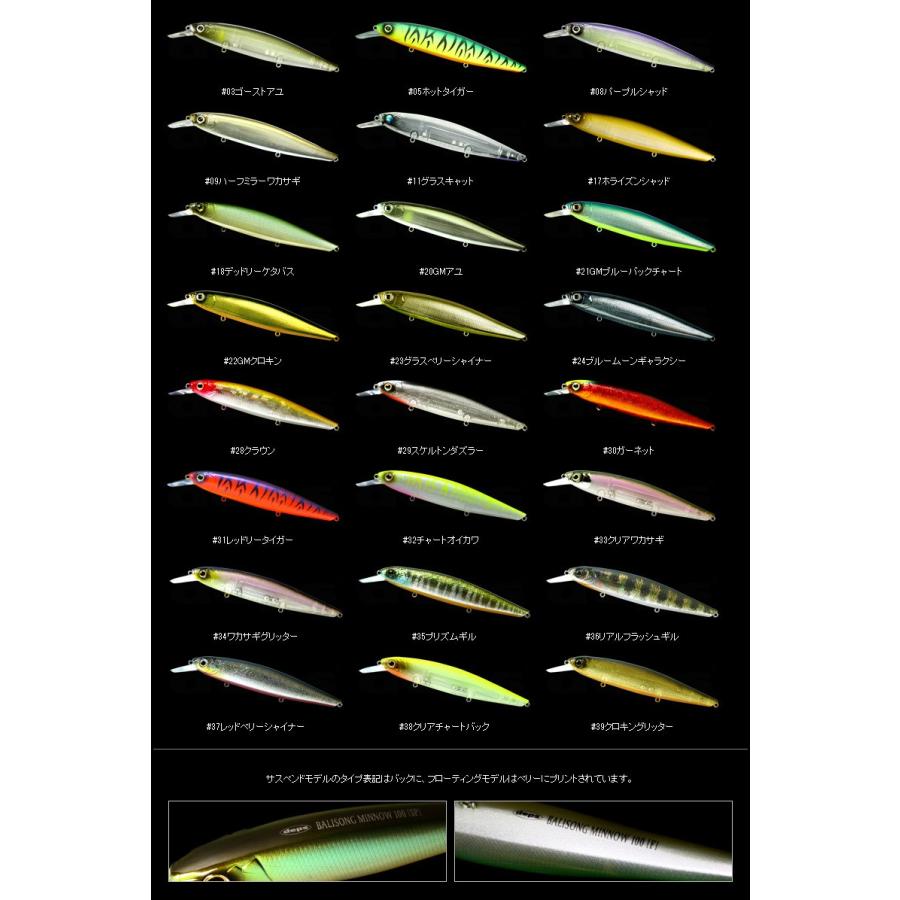 deps（デプス） ○デプス バリソンミノー130F (フローティング)(1