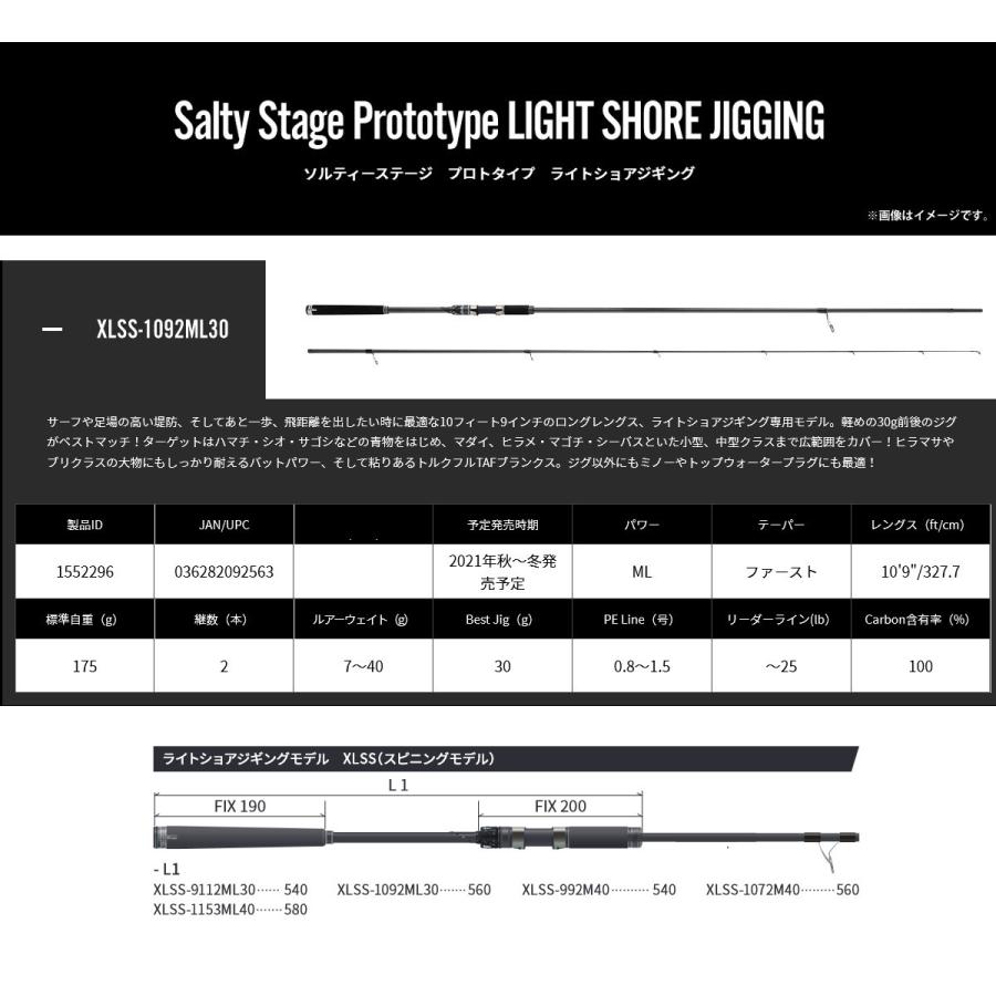 Abu Garcia ○アブガルシア ソルティーステージ プロトタイプ ライト