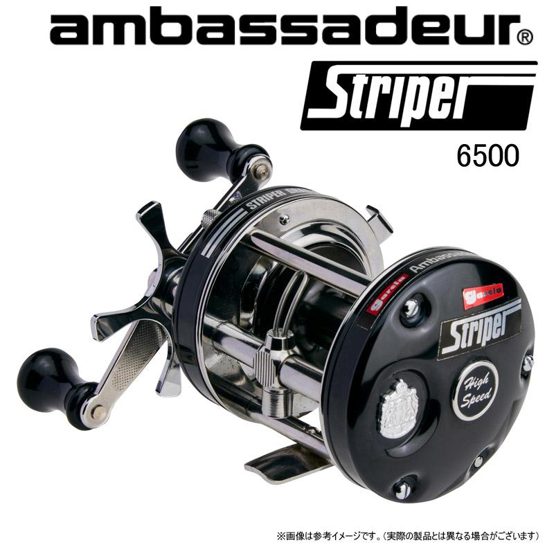 ambassadeur ○Abu アンバサダー 6500 ストライパー ブラック 右