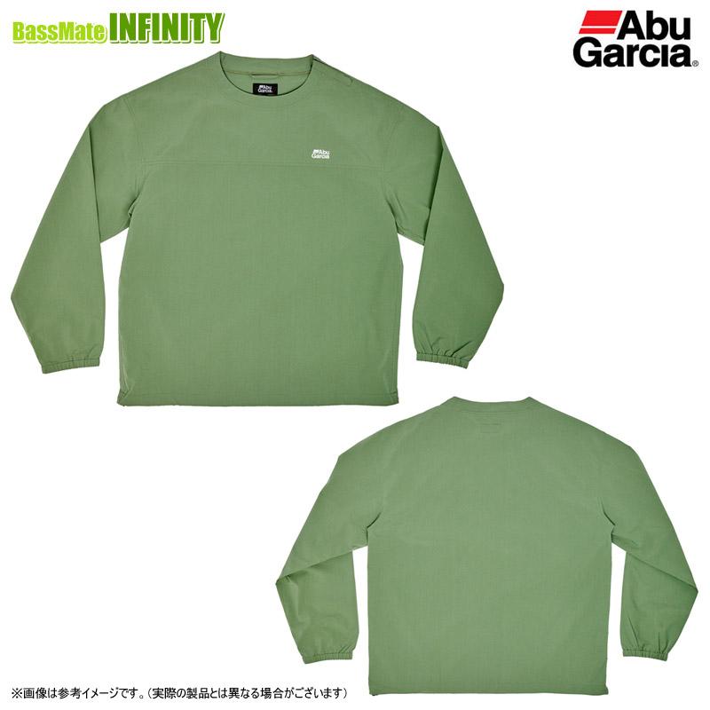 ●アブガルシア Abu　ウォーターレジスタントフィッシングプルオーバー (オリーブ)  【メール便配送可】 Abu Garcia（アブガルシア） ○アブガルシア Abu ウォーターレジスタ