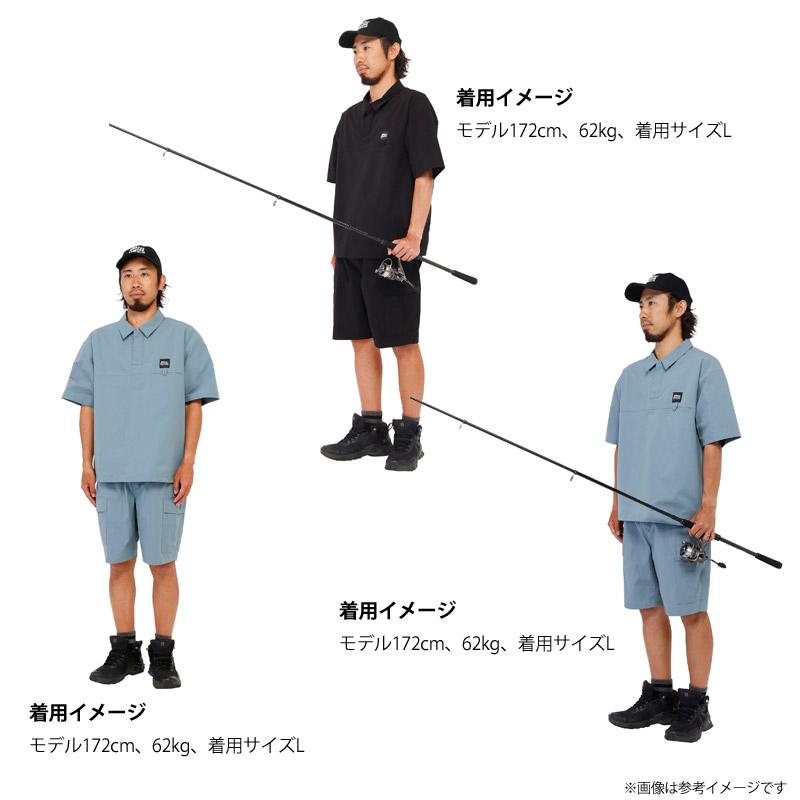 ●アブガルシア Abu　ウォーターレジスタントフィッシング カーゴショートパンツ (ブルーグレー) 【メール便配送可】 【まとめ送料割】_3