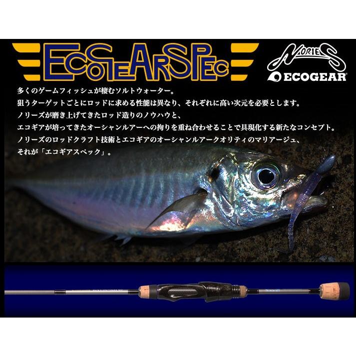 ノリーズオーシャン エコギアスペック カツアジ69
