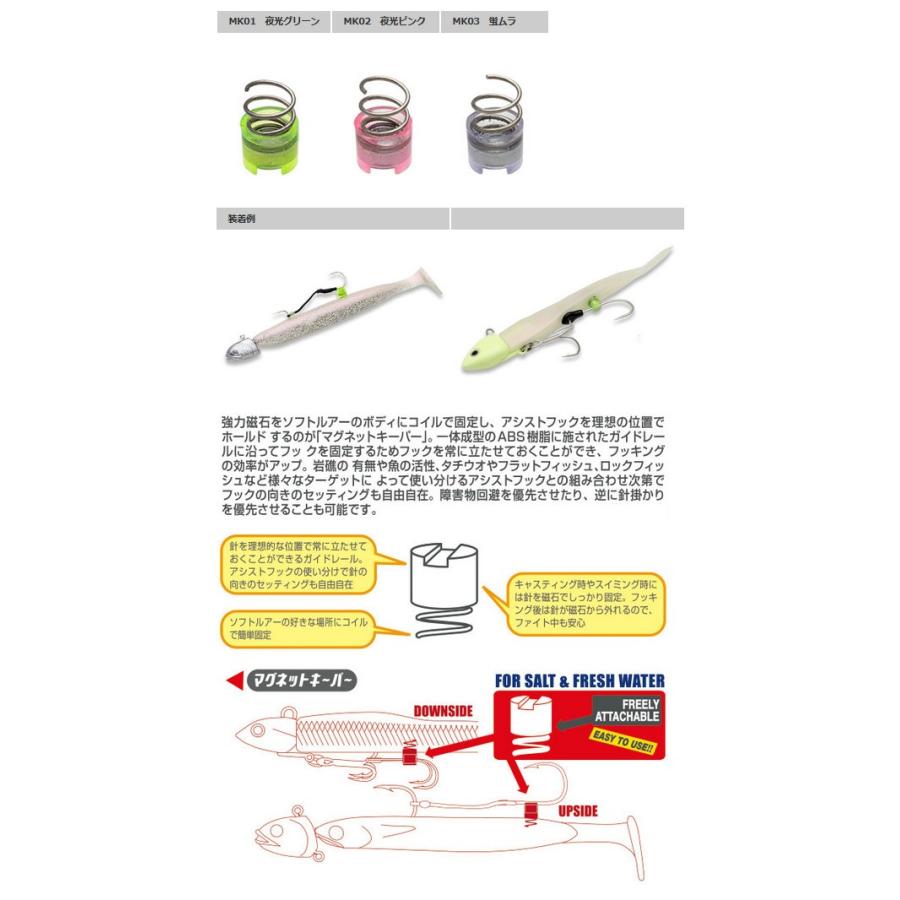 ●エコギア マグネットキーパー Sサイズ 【メール便配送可】 【まとめ送料割】｜infinity-sw｜02