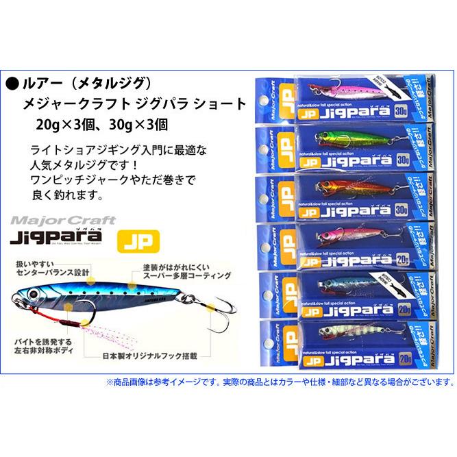 メジャークラフト ジグパラ スーパーライトショアジギング 30g おすすめルアー サビキ 8点セット S1 メール便配送可 まとめ送料割 バスメイトインフィニティソルト店 通販 Yahoo ショッピング