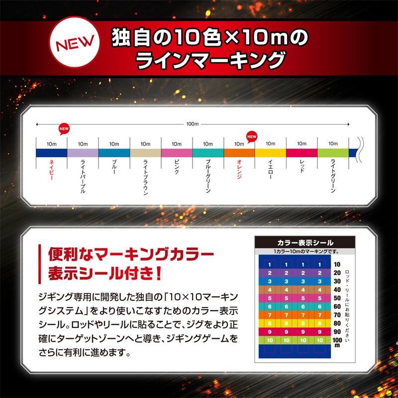 VARIVAS（バリバス） ○バリバス アバニ ジギング 10×10 マックス