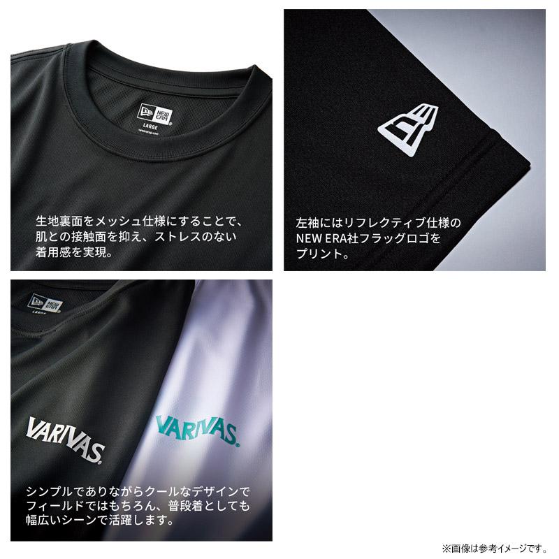 バリバス　VARIVAS×NEWERA ドライテックTシャツ VAT-49 (ブラック) 【メール便配送可】 【まとめ送料割】｜infinity-sw｜03