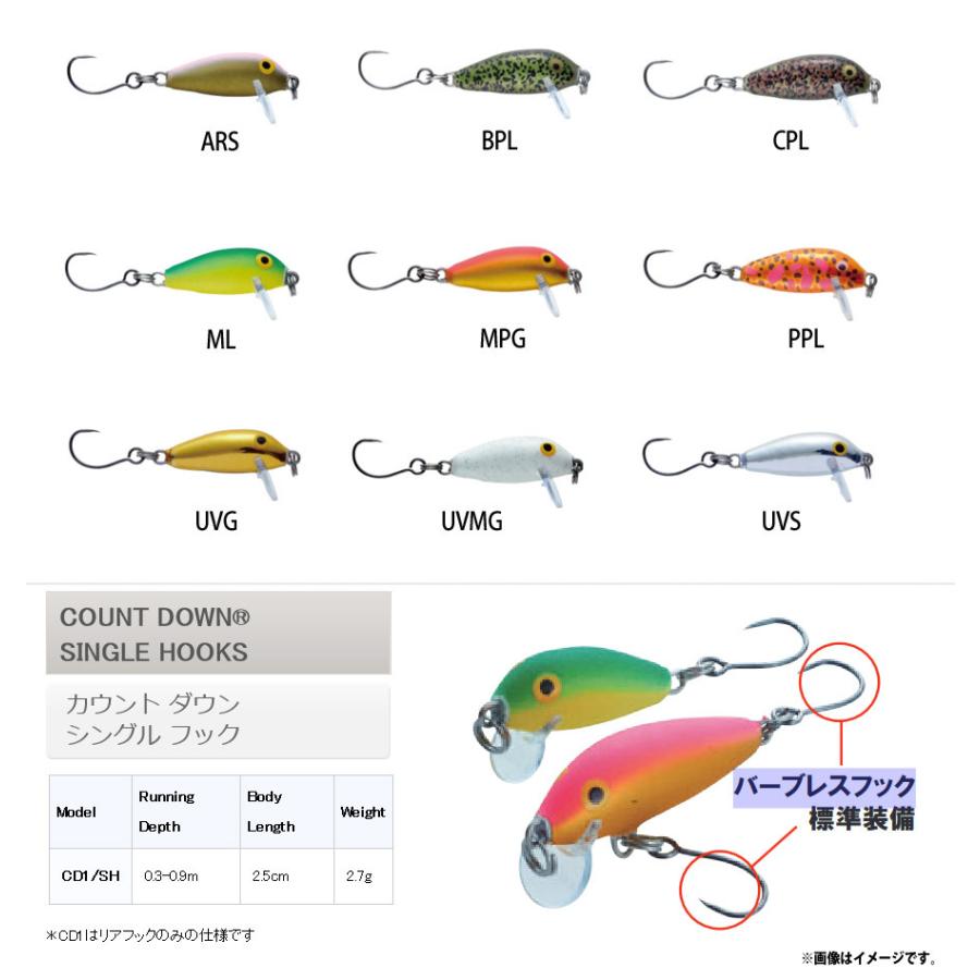 RaPaLa（ラパラ） ○ラパラ カウントダウン シングルフック CD1/SH