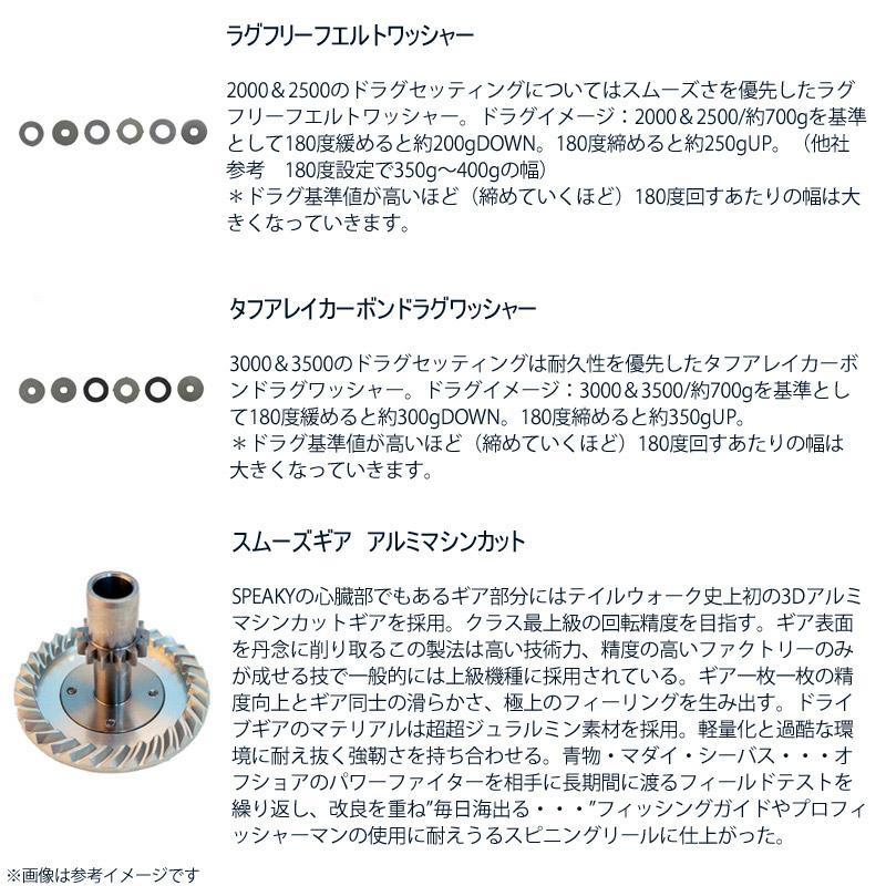tailwalk（テイルウォーク） ○テイルウォーク スピーキー 2500S XGX