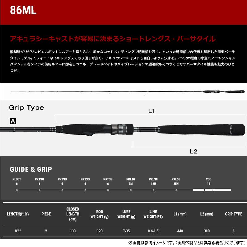 tailwalk（テイルウォーク） ○テイルウォーク ハイタイド SSD 86ML