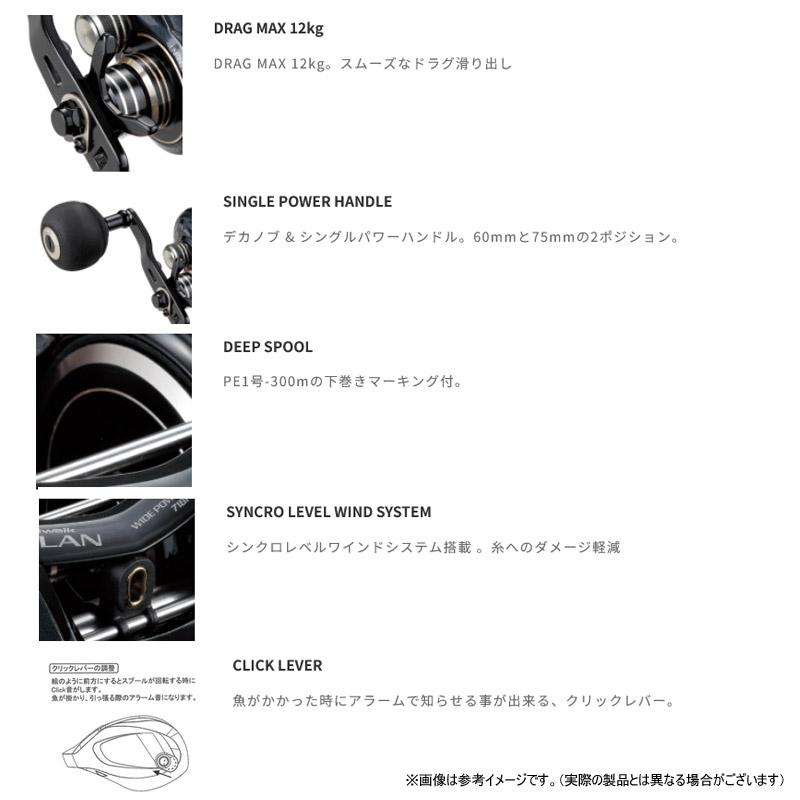 ●テイルウォーク　ELAN エラン ワイドパワー2 71BR (右ハンドル) 【まとめ送料割】